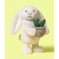 JELLYCAT Pluszowy kremowy króliczek z aloesem 31cm