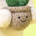 JELLYCAT Pluszowy kremowy króliczek z aloesem 31cm
