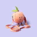 JELLYCAT Pluszowa torebka na ramię zabawna brzoskwinia 18cm