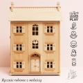LE TOY VAN Naturalny drewniany domek dla lalek