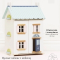 LE TOY VAN Drewniany domek dla lalek - BLUEBELLE