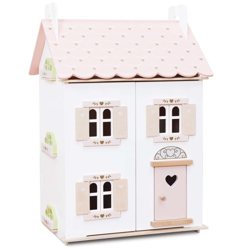 LE TOY VAN Drewniany domek dla lalek - ROSE HEART