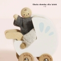 LE TOY VAN Drewniane mebelki do domku dla lalek zestaw z lalką