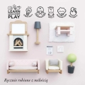 LE TOY VAN Drewniane mebelki do domku dla lalek - SALON DAISYLANE