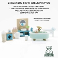 LE TOY VAN Drewniane mebelki do domku dla lalek - ŁAZIENKA DAISYLANE