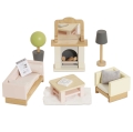 LE TOY VAN Drewniane mebelki do domku dla lalek - SALON DAISYLANE