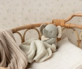 MAILEG Przytulanka słonik z kocykiem - LULLABY FRIENDS IRON GREY