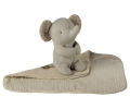 MAILEG Przytulanka słonik z kocykiem - LULLABY FRIENDS IRON GREY