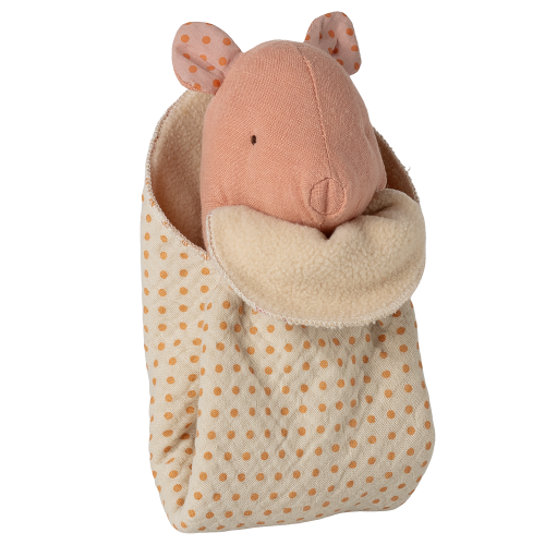 MAILEG Przytulanka świnka z kocykiem - LULLABY FRIENDS ROSE