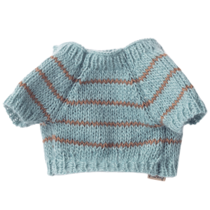 MAILEG Ubranko | sweterek dla pieska - PUPPY SUPPLY DUSTY BLUE