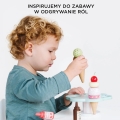 LE TOY VAN Drewniane lody rożki zestaw - CARLO'S GELATO