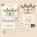 THE ZOOFAMILY Cyfrowy aparat dla dzieci jelonek - ZOO DEER