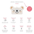 THE ZOOFAMILY Cyfrowy aparat dla dzieci miś - ZOO KOALA