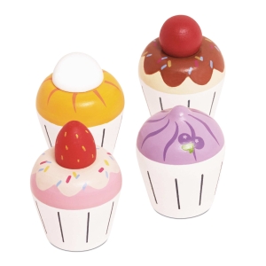 LE TOY VAN Drewniane muffinki  babeczki | zabawa w gotowanie, cukiernię
