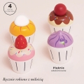 LE TOY VAN Drewniane muffinki  babeczki | zabawa w gotowanie, cukiernię