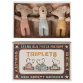 MAILEG Myszki trojaczki 8cm - BABY TRIPLETS in BOX