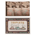 MAILEG Myszki trojaczki 8cm - BABY TRIPLETS in BOX
