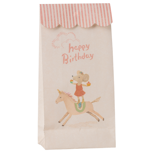 MAILEG Torebki papierowe na upominki 12szt - BIRTHDAY UNICORN