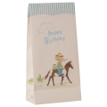 MAILEG Torebki papierowe na upominki 12szt - BIRTHDAY COWBOY