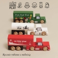 LE TOY VAN Drewniane samochody | pojazdy - zestaw CIĘŻAROWE