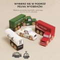 LE TOY VAN Drewniane samochody | pojazdy - zestaw CIĘŻAROWE