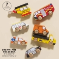 LE TOY VAN Drewniane samochody | pojazdy - zestaw SŁUŻBY RATUNKOWE