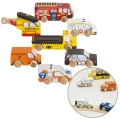 LE TOY VAN Drewniane samochody | pojazdy - zestaw SŁUŻBY RATUNKOWE