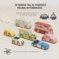 LE TOY VAN Drewniane samochody | pojazdy - zestaw VINTAGE