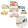 LE TOY VAN Drewniane samochody | pojazdy - zestaw VINTAGE
