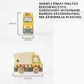 LE TOY VAN Drewniane samochody | pojazdy - zestaw BUDOWLANE