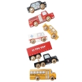 LE TOY VAN Drewniane samochody | pojazdy - zestaw NOWY JORK