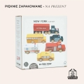 LE TOY VAN Drewniane samochody | pojazdy - zestaw NOWY JORK