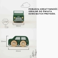 LE TOY VAN Drewniane samochody | pojazdy - zestaw LONDYN