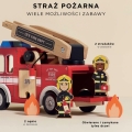 LE TOY VAN Drewniany wóz strażacki | zestaw z figurkami