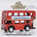 LE TOY VAN Drewniany piętrowy autobus londyński