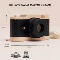 LE TOY VAN Drewniany aparat fotograficzny retro z kalejdoskopem, zabawka