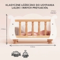 LE TOY VAN Drewniane łóżeczko dla lalek