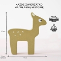 LE TOY VAN Drewniane figurki zwierzątka leśne | układanka