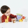 LE TOY VAN Drewniane figurki zwierzątka afrykańskie | układanka