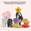 LE TOY VAN Drewniane figurki rybki | układanka