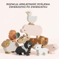 LE TOY VAN Drewniane figurki zwierzątka wiejskie | układanka