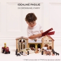 LE TOY VAN Drewniane figurki zwierzątka wiejskie | układanka