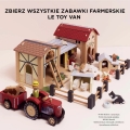 LE TOY VAN Drewniana farma zestaw z figurkami | koniki
