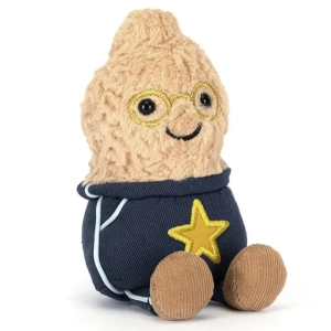 JELLYCAT Pluszowy wesoły fistaszek 15cm - STUDENT