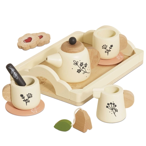 LE TOY VAN Drewniany zestaw do herbaty | akcesoria kuchenne