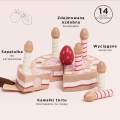 LE TOY VAN Drewniany tort urodzinowy ze świeczkami