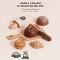 LE TOY VAN Drewniany zestaw pieczywa z nożem do krojenia