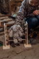 ASTRUP Domek dla królików z akcesoriami
