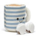 JELLYCAT Pluszowy wesoły kubek herbaty 13cm - ROSIE LEA