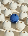 MODU - Foam Ball piłka piankowa, sand grey / honey yellow